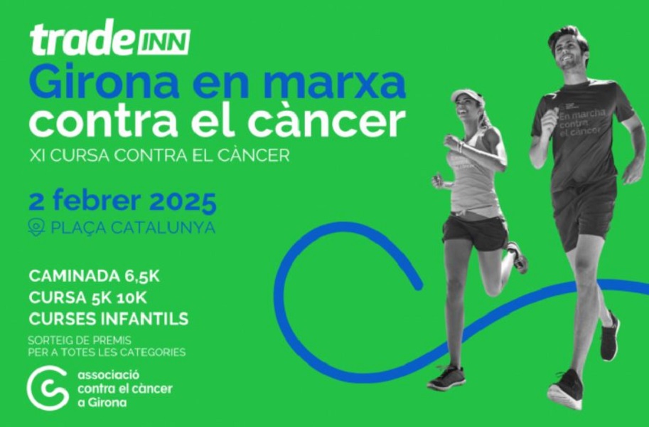 Voluntariat Tradeinn Cursa Girona en Marxa Contra el Càncer