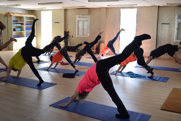 Hatha Vinyasa ioga (Dilluns 16 h, dimarts 13 h i/o dijous 16 h)