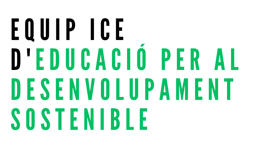 Equip ICE d'educació per al desenvolupament sostenible