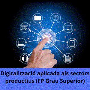 Digitalització aplicada als sectors productius (FP Grau Superior)