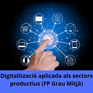  Digitalització aplicada als sectors productius (FP Grau Mitjà)