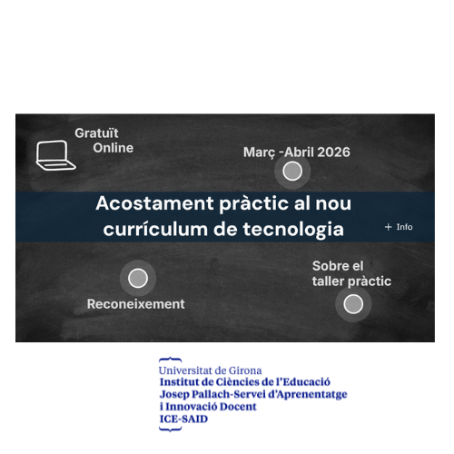 Acostament pràctic al  nou currículum de tecnologia