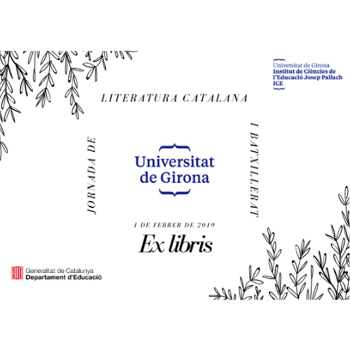 Ex libris. II Jornada de literatura catalana i batxillerat