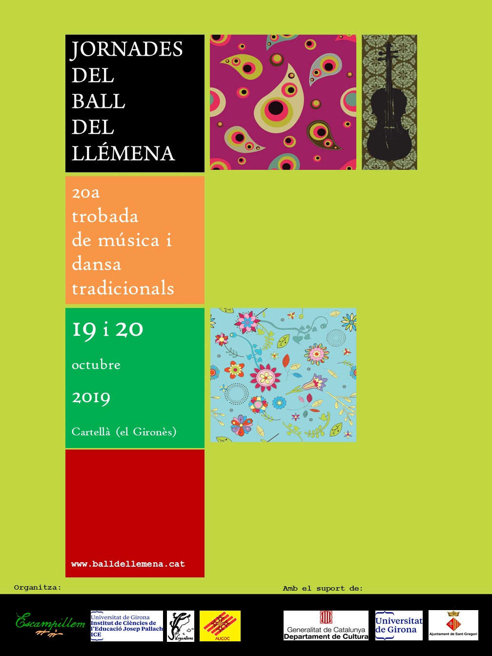 Jornades del Ball del Llémena 2019 - curs intensiu de música i dansa tradicionals