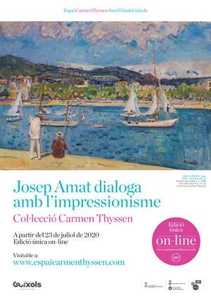 V Matinal  (en línia) a l'Espai Carmen Thyssen: Josep Amat dialoga amb l'Impressionisme