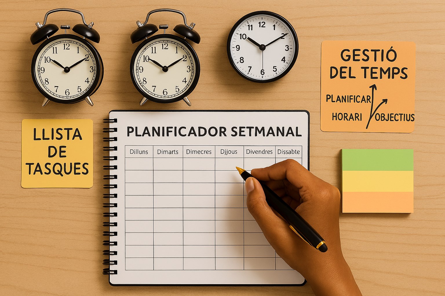 Gestió del temps i organització del treball